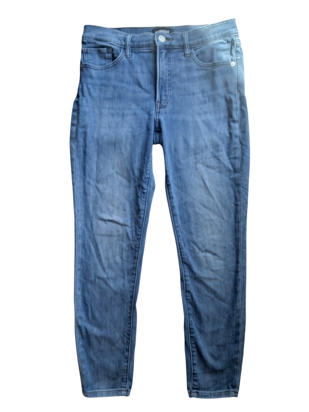 ExpressClassic Blue Women's Skinny Mid Rise Jeans Size 6 Reg